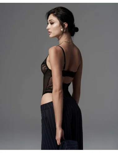 Perisia body ouvert - Noir