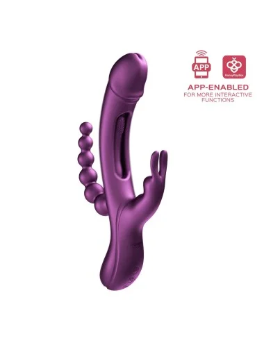 Trilux Rabbit 4 en 1 controlé par application - Violet
