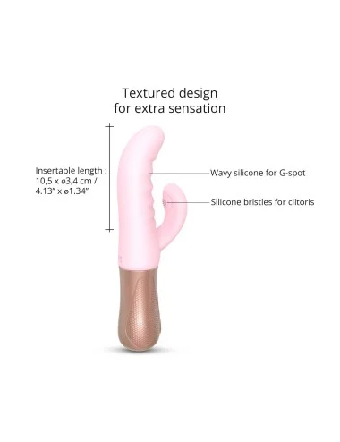 Vibromasseur Rabbit Sassy Bunny - Baby Pink
