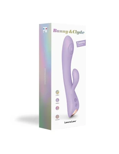 Vibromasseur BUNNY AND CLYDE - VIVA MAUVE