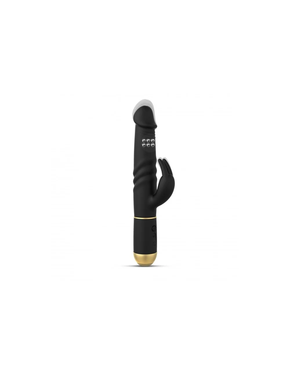 Vibromasseur Furious Rabbit 2.0 - Noir et Or Vibromasseur Furious Rabbit 2.0 - Noir et Or