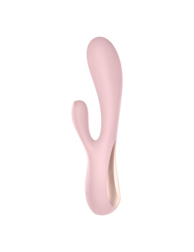 Vibromasseur connecté Satisfyer Mono Flex - Rose