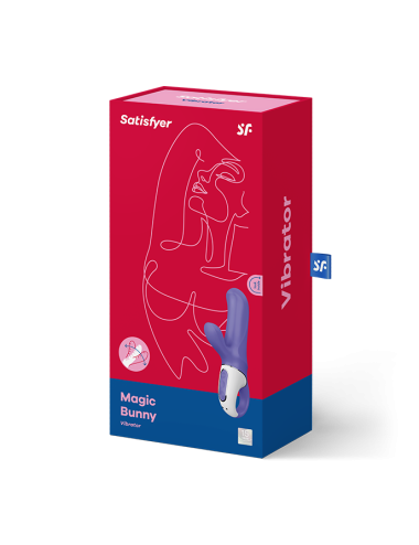 Vibromasseur Satisfyer Vibes Magic Bunny - Violet