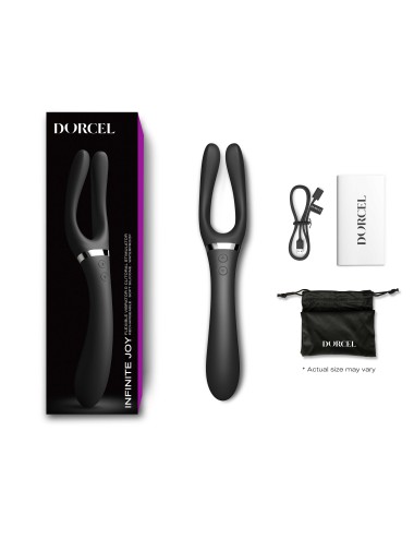Vibromasseur Infinite Joy - Noir