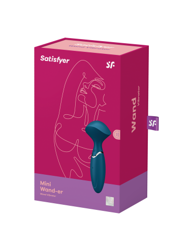Mini Wand-er Vibromasseur Satisfyer - Bleu