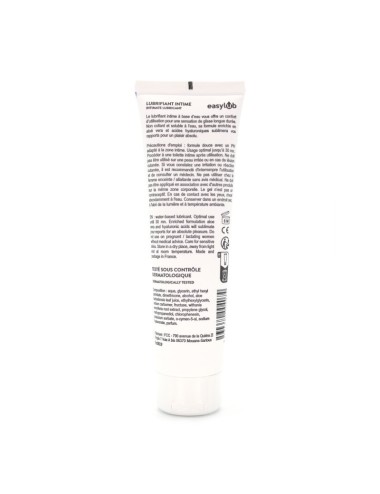 Lubrifiant à base d'eau 100 ml fabriqué en France - LUBINT100