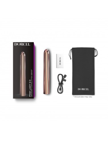 Vibromasseur Dorcel Pink Lady 2.0 19 cm - Rose
