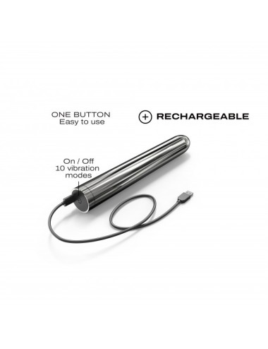 Vibromasseur Dorcel Silver Star 2.0 19 cm - Argent
