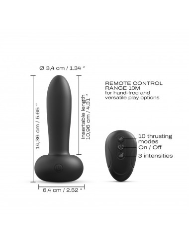 Vibromasseur Deep Thrust - Noir 