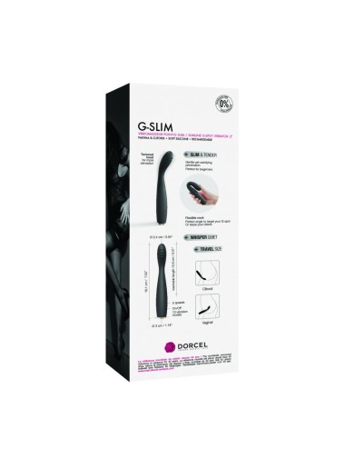 Vibromasseur G-Slim - Noir 