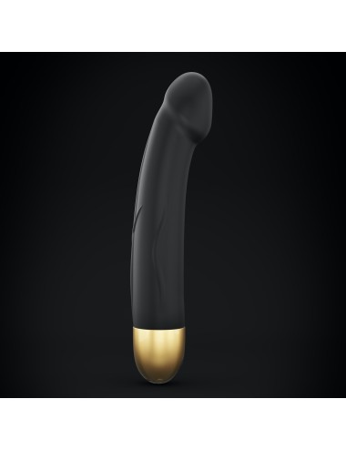 Vibromasseur Real Vibration M 22 cm 2.0 - Noir et Or