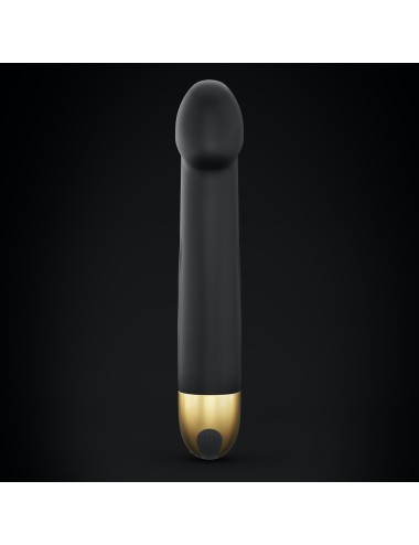 Vibromasseur Real Vibration M 22 cm 2.0 - Noir et Or