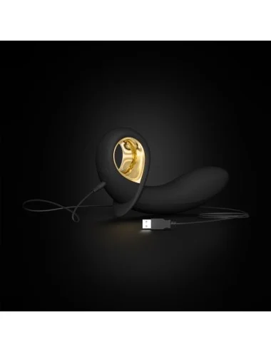 Vibromasseur gonflant Deep Expand - Noir et Or