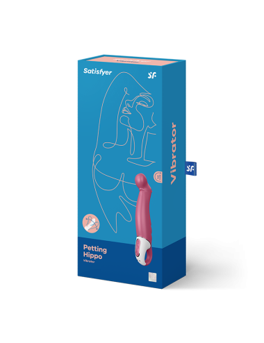 Vibromasseur Satisfyer Vibes Petting Hippo - Rose