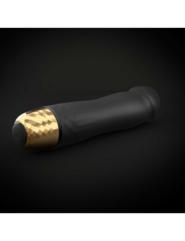 Vibromasseur Dorcel Must Mini 12,5 cm - Noir et Or