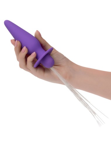 CALEXOTICS - SOUTHERN LIGHTS LIGHT UP PLUG ANAL10 VIBRATIONS SILICONE VIOLET