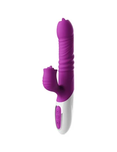 ARMONY - VIBRATEUR DOUBLE LANGUE ET EFFET CHALEUR VIOLETTE