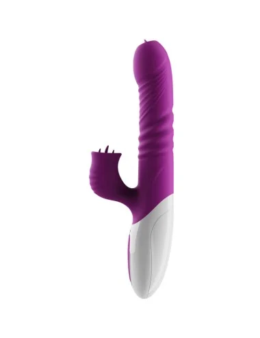 ARMONY - VIBRATEUR DOUBLE LANGUE ET EFFET CHALEUR VIOLETTE