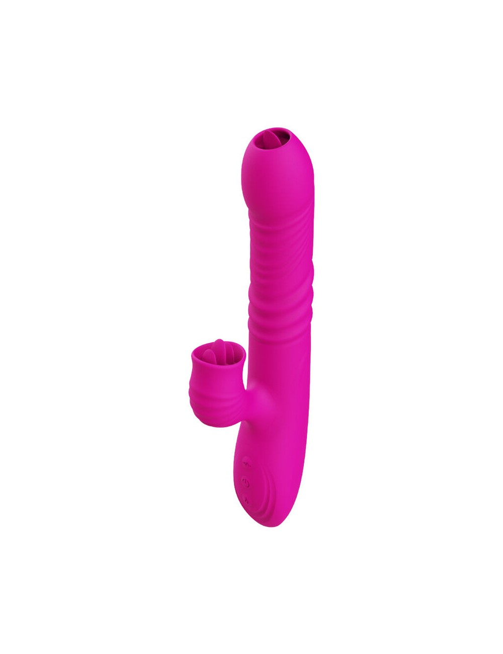 ARMONY - VIBRATEUR MULTIFONCTION DOUBLE LANGUE FANNY EFFET CHALEUR FUCHSIA