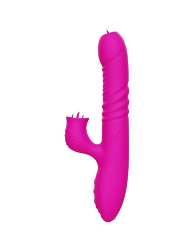 ARMONY - VIBRATEUR MULTIFONCTION DOUBLE LANGUE FANNY EFFET CHALEUR FUCHSIA