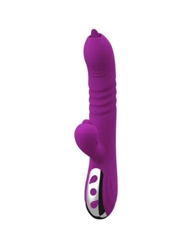 ARMONY - VIBRATEUR MULTIFONCTION FAIRY DOUBLE LANGUE EFFET CHALEUR VIOLET