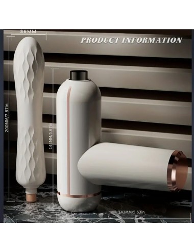 ARMONY - FKING MACHINE VIBRATEUR AJUSTABLE ET AUTOMATIQUE BLANC
