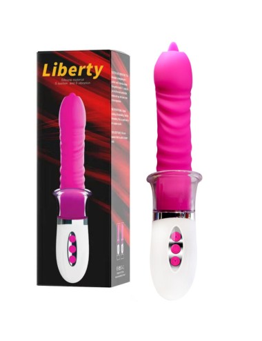 ARMONY - VIBRATEUR LIBERTY & POUSSÉE AVEC LANGUE