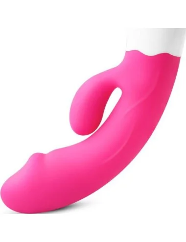 ARMONY - HAPPY VIBRATEUR & STIMULATEUR RECHARGEABLE FUCHSIA
