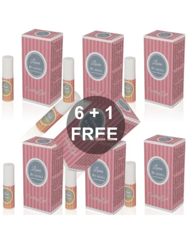 LIONA BY MOMA VIBRATOR LIQUID EXCITING GEL 6 + 1 GRATUIT