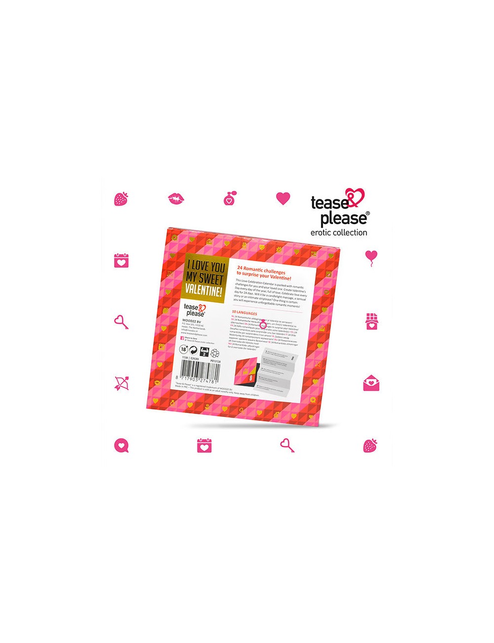 TEASE & PLEASE - CALENDRIER DE AVENT SAINT-VALENTIN TEASE & PLEASE - CALENDRIER DE AVENT SAINT-VALENTIN