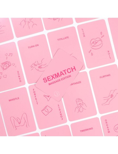 SECRETPLAY - JEU SEXMATCH ÉDITION MASSAGE