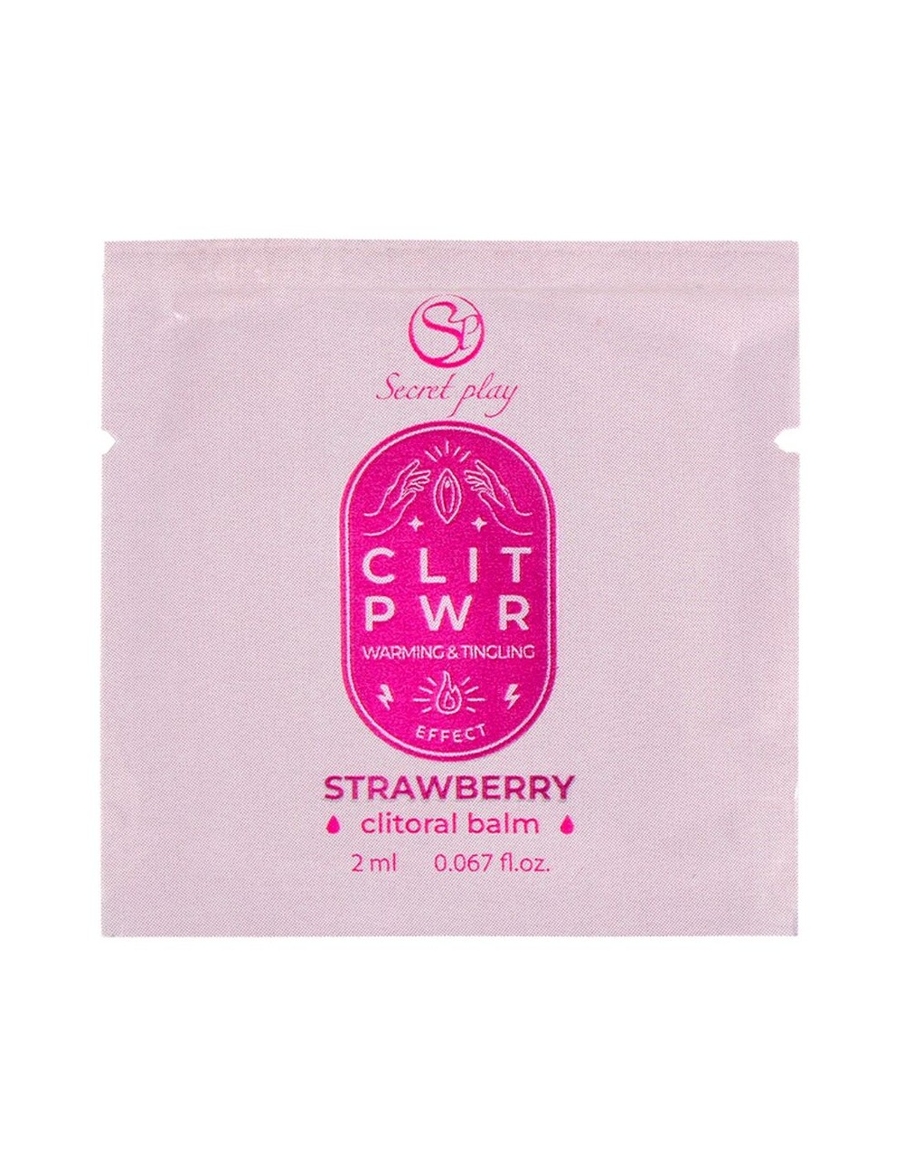 SECRETPLAY - LUBRIFIANT UNIDOSE FRAISE 2 ML SECRETPLAY - LUBRIFIANT UNIDOSE FRAISE 2 ML