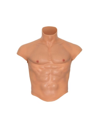 HIDDEN DESIRE - ALTER EGO CHEMISE TORSE HOMME EN SILICONE AVEC CHAIR ABS