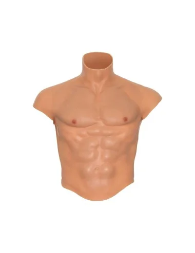 HIDDEN DESIRE - ALTER EGO CHEMISE TORSE HOMME EN SILICONE AVEC CHAIR ABS