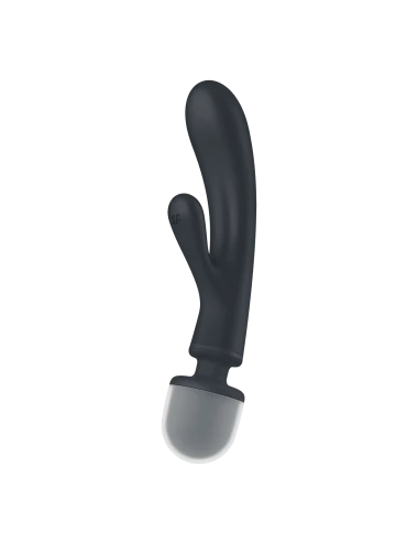 Triple lover Rabbit et Wand Satisfyer - Noir
