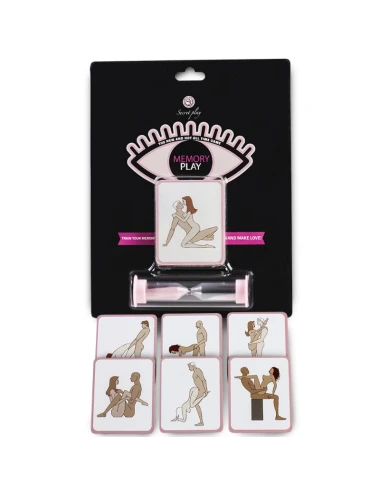 SECRETPLAY - JEU DE COUPLES MEMORY PLAY (ES/EN/IT/FR/PT)