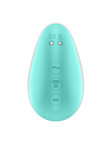 Pixie Dust vibromasseur à ondes de pression - Vert et rose