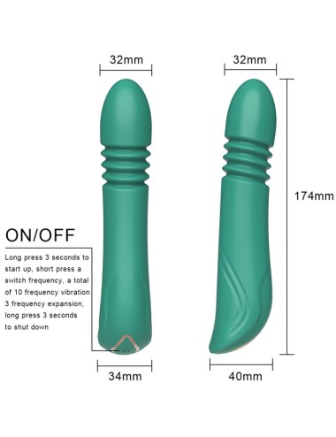 ARMONY - VIBRATEUR ET POUSSÉE VERT G-SPOT