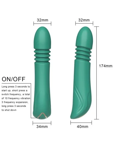 ARMONY - VIBRATEUR ET POUSSÉE VERT G-SPOT