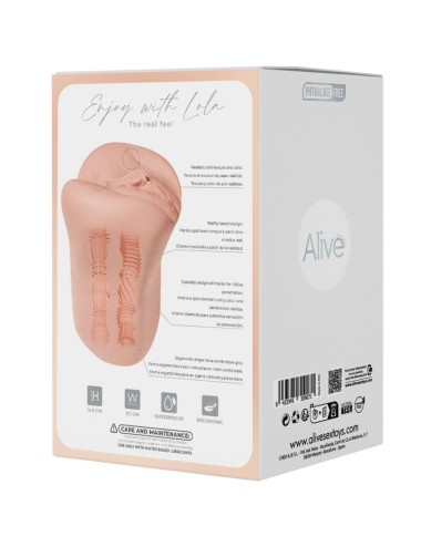 ALIVE - MASTURBADEUR MASCULIN FLEX VAGINAL TAILLE M