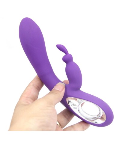 ARMONY - VIBRATEUR  ANNEAU DE TIRAGE BELLA VIOLET RABBIT