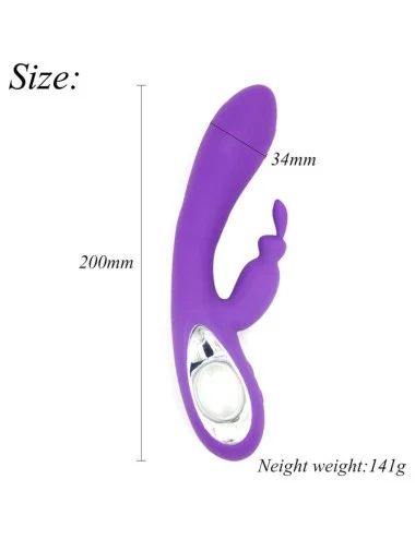 ARMONY - VIBRATEUR  ANNEAU DE TIRAGE BELLA VIOLET RABBIT