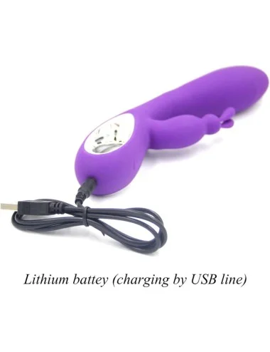 ARMONY - VIBRATEUR  ANNEAU DE TIRAGE BELLA VIOLET RABBIT