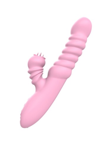 ARMONY - VIBRATEUR MULTIFONCTION AVEC LANGUE STIMULANTE EFFET CHALEUR ROSE