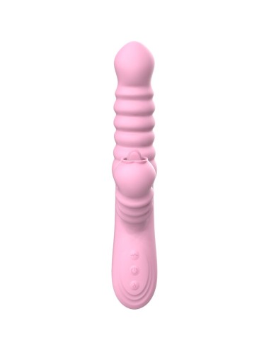 ARMONY - VIBRATEUR MULTIFONCTION AVEC LANGUE STIMULANTE EFFET CHALEUR ROSE