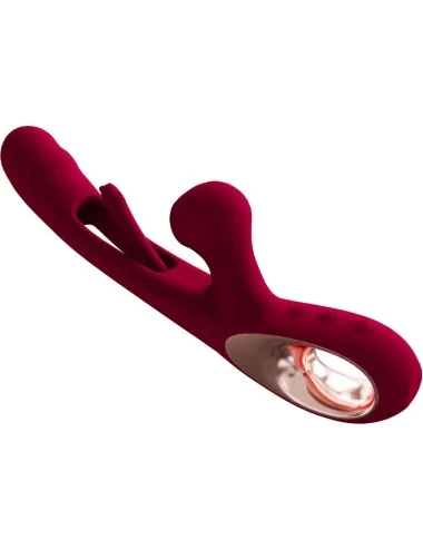 ARMONY - VIBRATEUR IMPACT SWING & DOUBLE STIMULATEUR MODÈLE 2 BORDEAUX