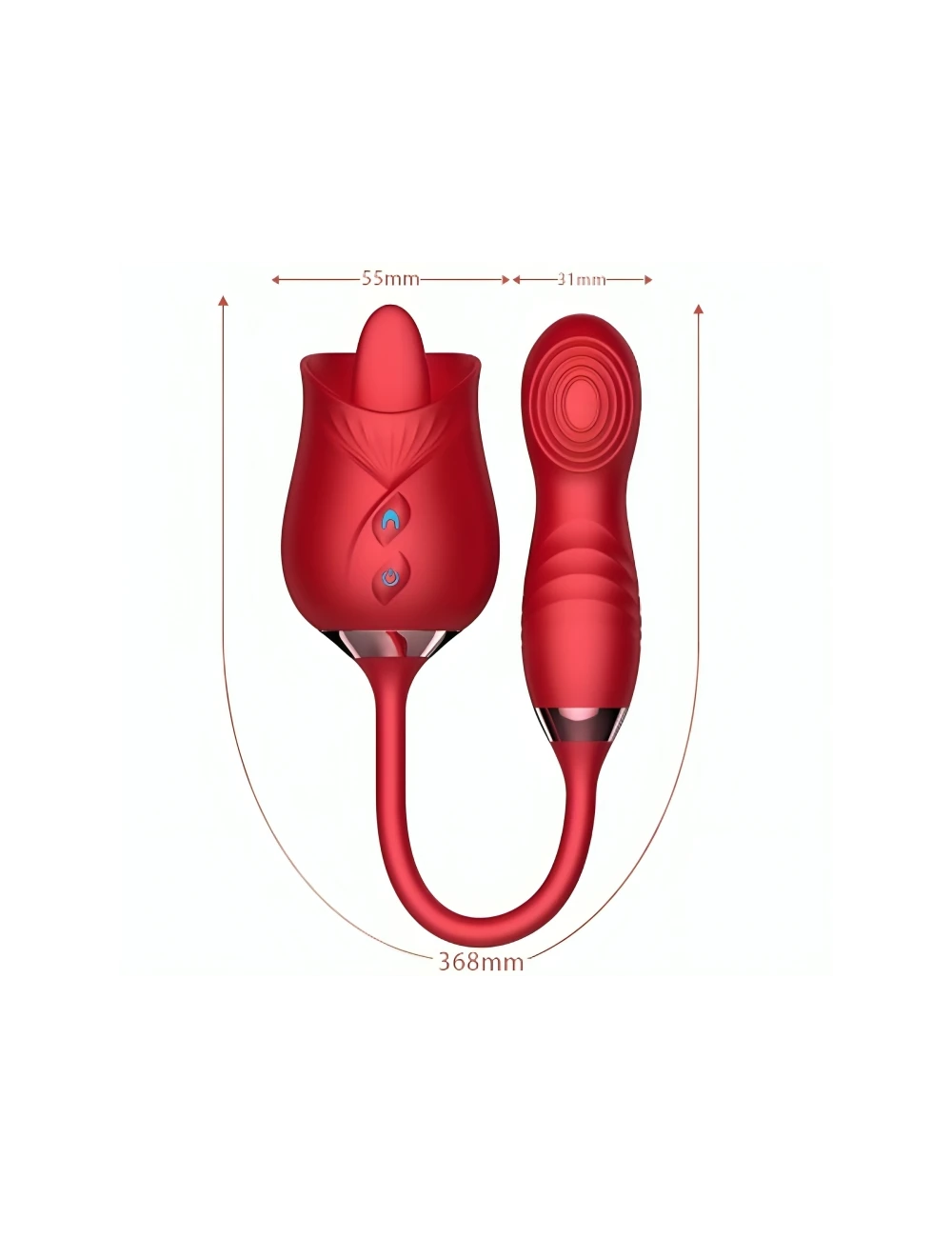 ARMONY - VIBRATEUR DE FLEUR DELIGHT & BUMPING AVEC LANGUE ROUGE ARMONY - VIBRATEUR DE FLEUR DELIGHT & BUMPING AVEC LANGUE ROUGE