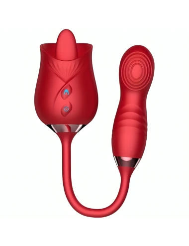 ARMONY - VIBRATEUR DE FLEUR DELIGHT & BUMPING AVEC LANGUE ROUGE