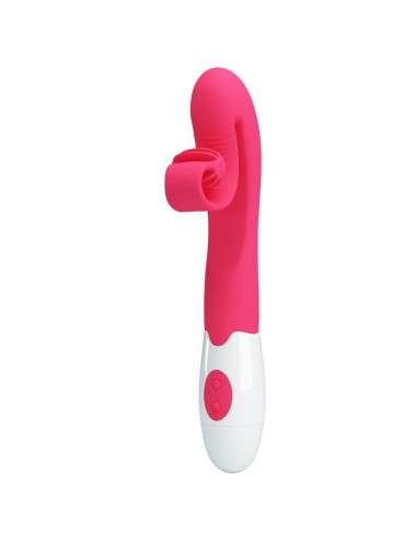 ROMANCE - VIBRATEUR ET STIMULATEUR 30 VITESSES ROSE