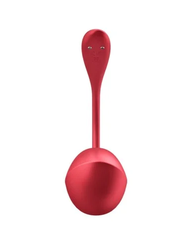 SATISFYER - SHINY PETAL STIMULATEUR À TÉLÉCOMMANDE À DISTANCE G POINT ROUGE APPLICATION GRATUITE
